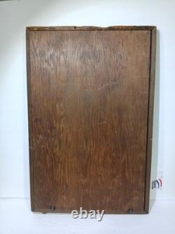 Rare Jeu de Flipper Vintage Clown-N-UP en Bois des Années 1930 ! Flipper en Bois