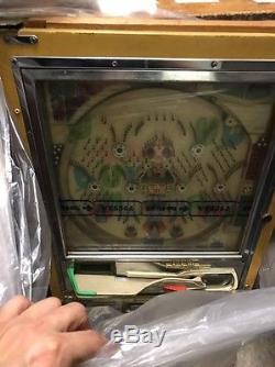 Rare Nishijin Antique Vintage Japon Pinball Pachinko Slot Arcade Machine Jouet Set