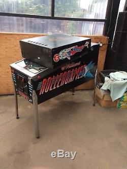 Rare Williams Rollergames 1990 Flipper Machine