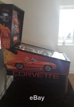 Reduced Bally Corvette Pinball Machine -très Rare-excellent État Général