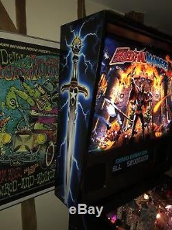 Remake De Folie Médiévale Williams Le Pinball Machine