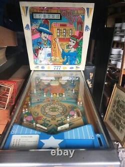 Retro Vintage MID Siècle Pinball Machine Années 1930 Non Testé