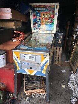 Retro Vintage MID Siècle Pinball Machine Années 1930 Non Testé