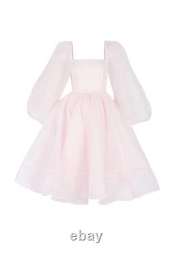 Robe Bustle Angel Pastel Rose Selkie Blush S/M