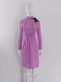 Robe 'Cady' BNWT Shanghai Tang Taille UK 8 10 EU 36 38 Rose Midi à Ceinture £1065