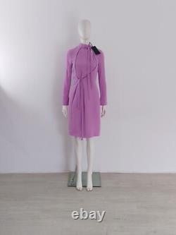 Robe 'Cady' BNWT Shanghai Tang Taille UK 8 10 EU 36 38 Rose Midi à Ceinture £1065
