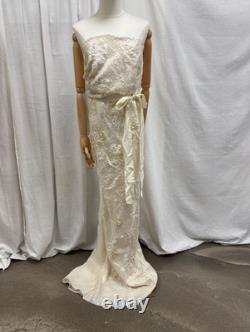 Robe colonne Champagne Bloom