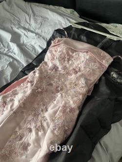 Robe de bal / d'anniversaire rose taille 10