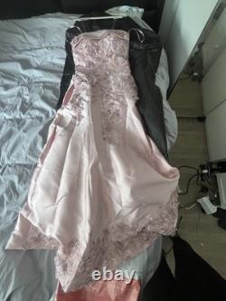 Robe de bal / d'anniversaire rose taille 10