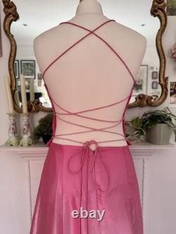 Robe de bal deux pièces à perles YVE London conte de fées vintage des années 2000