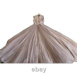 Robe de bal en tulle Christian Dior Paris Blush FR 36 (UK 8 / US 4)