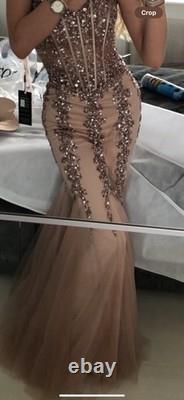 Robe de bal rose gold jamais portée