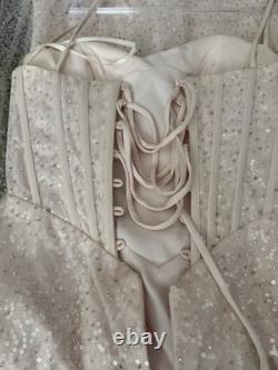 Robe de bal rose pastel