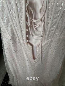 Robe de bal rose pastel