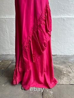 Robe de soirée de haute couture Elsie Michaels Rose Taille 8/10 Environ