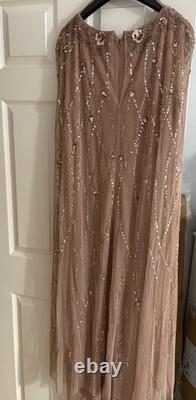 Robe embellie éblouissante Adrianna Pappell pour femme, taille 18