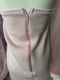 Robe embellie rose perle Carty pour une occasion spéciale