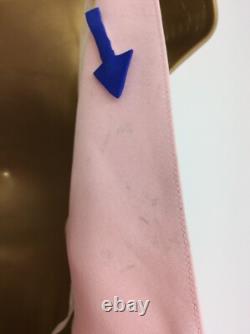 Robe en faille de soie plissée Alexander McQueen Femme IT38 UK6 Rose Glacé Prix de vente conseillé 3200£