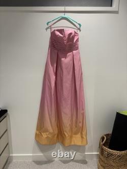 Robe longue ombrée rose et jaune Bambina de Rebecca Vallance taille 12