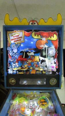 Rocky & Bullwinkle Pinball Arcade Machine Data East. Ampoules À Led Kit. Bateau Gratuit