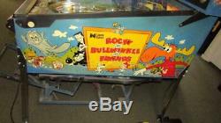 Rocky & Bullwinkle Pinball Arcade Machine Data East. Ampoules À Led Kit. Bateau Gratuit