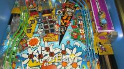 Rocky & Bullwinkle Pinball Arcade Machine Data East. Ampoules À Led Kit. Bateau Gratuit