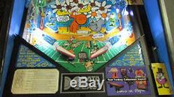 Rocky & Bullwinkle Pinball Arcade Machine Data East. Ampoules À Led Kit. Bateau Gratuit