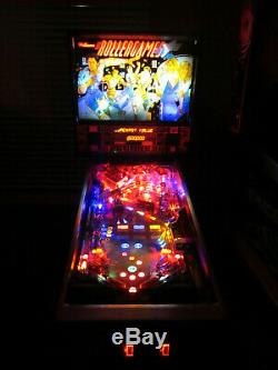 Rollergames Arcade Pinball Machine Williams 1990 (led Sur Mesure)