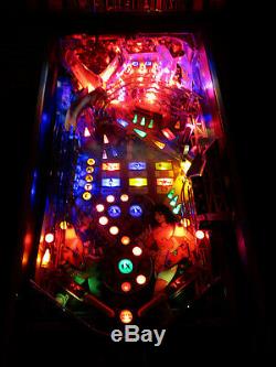 Rollergames Arcade Pinball Machine Williams 1990 (led Sur Mesure)