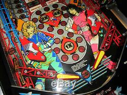 Rollergames Arcade Pinball Machine Williams 1990 (led Sur Mesure)