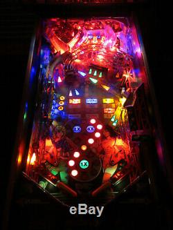 Rollergames Arcade Pinball Machine Williams 1990 (led Sur Mesure)