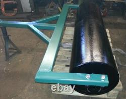 Rouleau de champ de 4 ft. pour terrain agricole, attelage à boule pour tracteur, tirage au sol, diamètre de 16 pouces