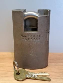 Sargent & Greenleaf modèle 831B cadenas à 6 goupilles cœur Medeco haute sécurité avec clés