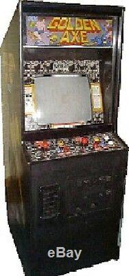 Sega D'or Ax Machine Arcade (excellente Condition) Rare