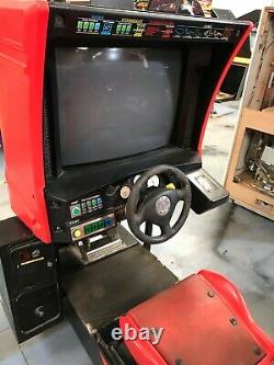Sega Ferrari F355 Arcade Machine Project Mame Conversion Repair Restaurer 306b