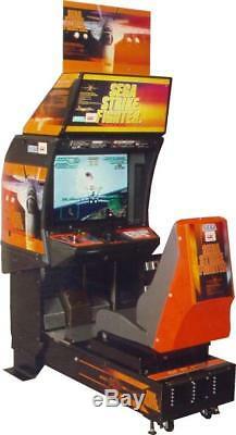Sega Fighter Machine Arcade Grève (excellente Condition) Rare De Upgrade Withlcd