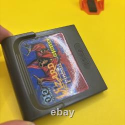 Sega Game Gear Wizard Pinball ULTRA Rare Boîtier Super Jeu Génial