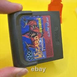 Sega Game Gear Wizard Pinball ULTRA Rare Boîtier Super Jeu Génial