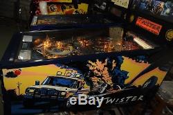 Sega Twister Pinball Machine 100% De Travail