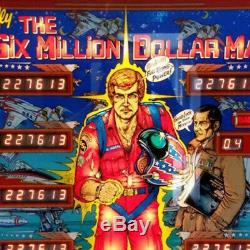 Six Million Dollar Man Pinball Machine Par Bally