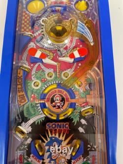 Sonic le Hérisson Machine à flipper Supersonic 1992 Vintage Fonctionnant à piles Rare