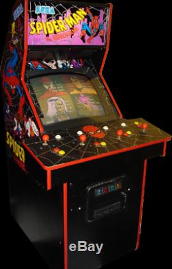 Spider-man Machine Arcade Par Sega 1991 (excellent État) Rare