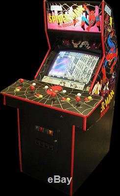 Spider-man Machine Arcade Par Sega 1991 (excellent État) Rare