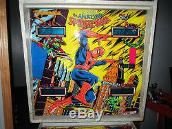 Spiderman Amazing Flipper Gottlieb 1980 (custom Led Et Excellent)