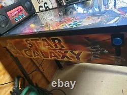Star Galaxy Professional Pinball Jeux Machine Table 2 Joueur 3/4 Taille