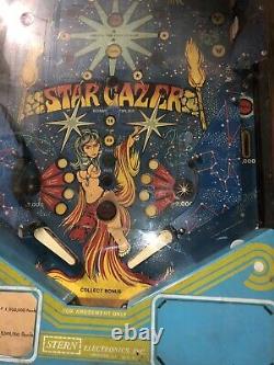 Star Gazer Stern Pinball Machine Rare Project