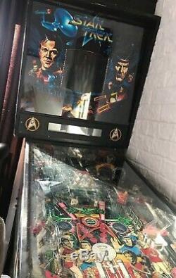 Star Trek Pinball Machine Cult Classique Jeu Pièce De Monnaie Pour Jouer Gratuitement