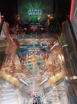 Star Wars Episode 1-pinball Machine 2000 Entièrement Entretenu, Platine De Joueur Excellente