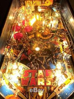 Star Wars Pinball Machine Iconique À Collectionner Dans Des Conditions De Travail Fantastiques