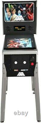 Star Wars Retro Arcade 1up Virtual Pinball Machine Preorder Livraison Gratuite Nouveau